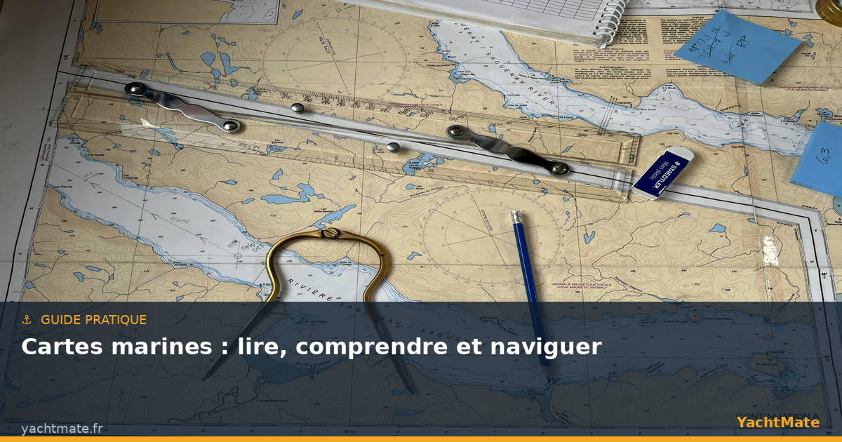 Carte nautiche: come leggerle e navigare in sicurezza