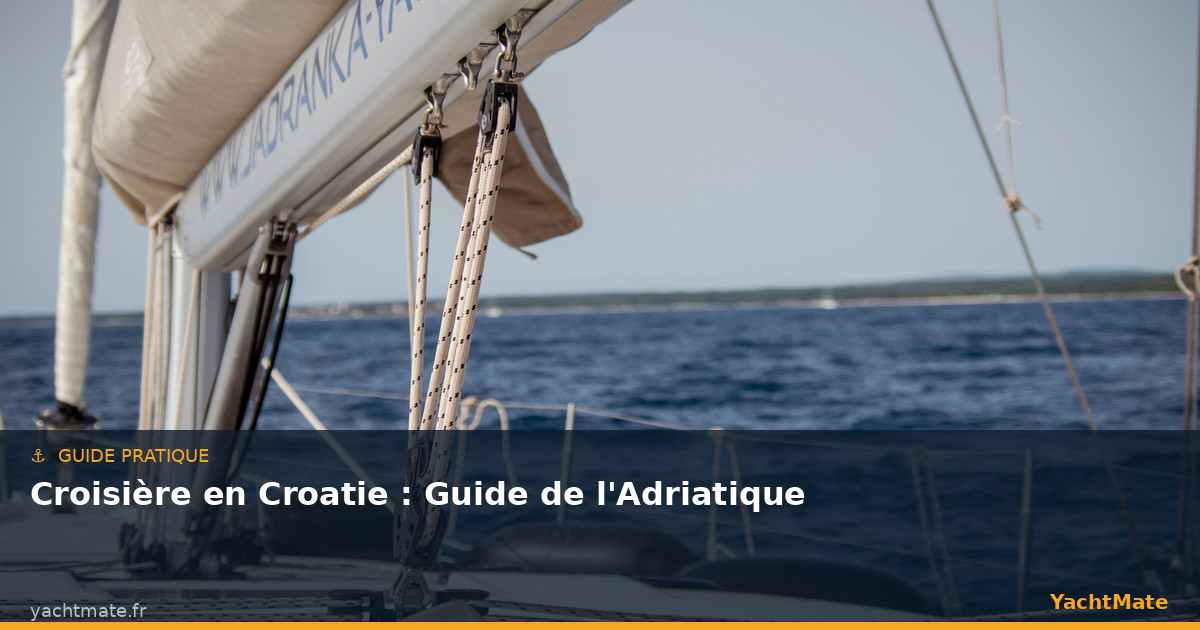Sailing Croatia - navigating the Adriatic Sea