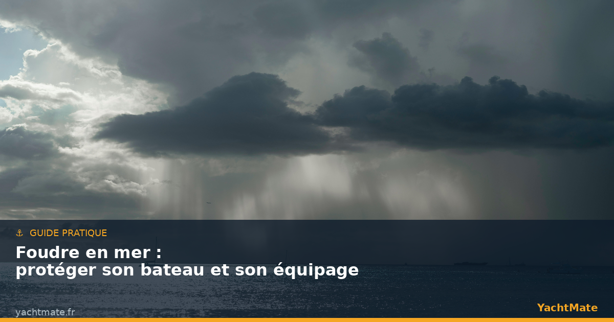 Lightning at Sea: Protecting Your Boat and Crew