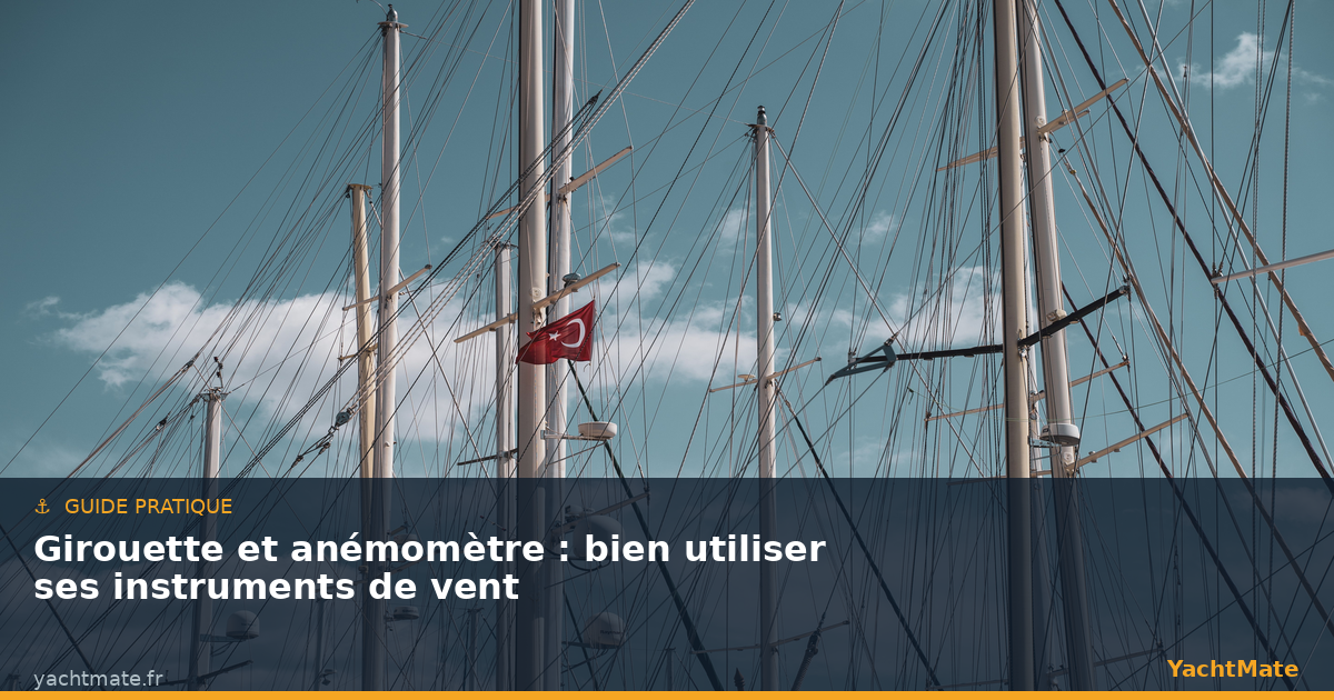 Veleta y anemómetro: aprovechar bien los instrumentos de viento