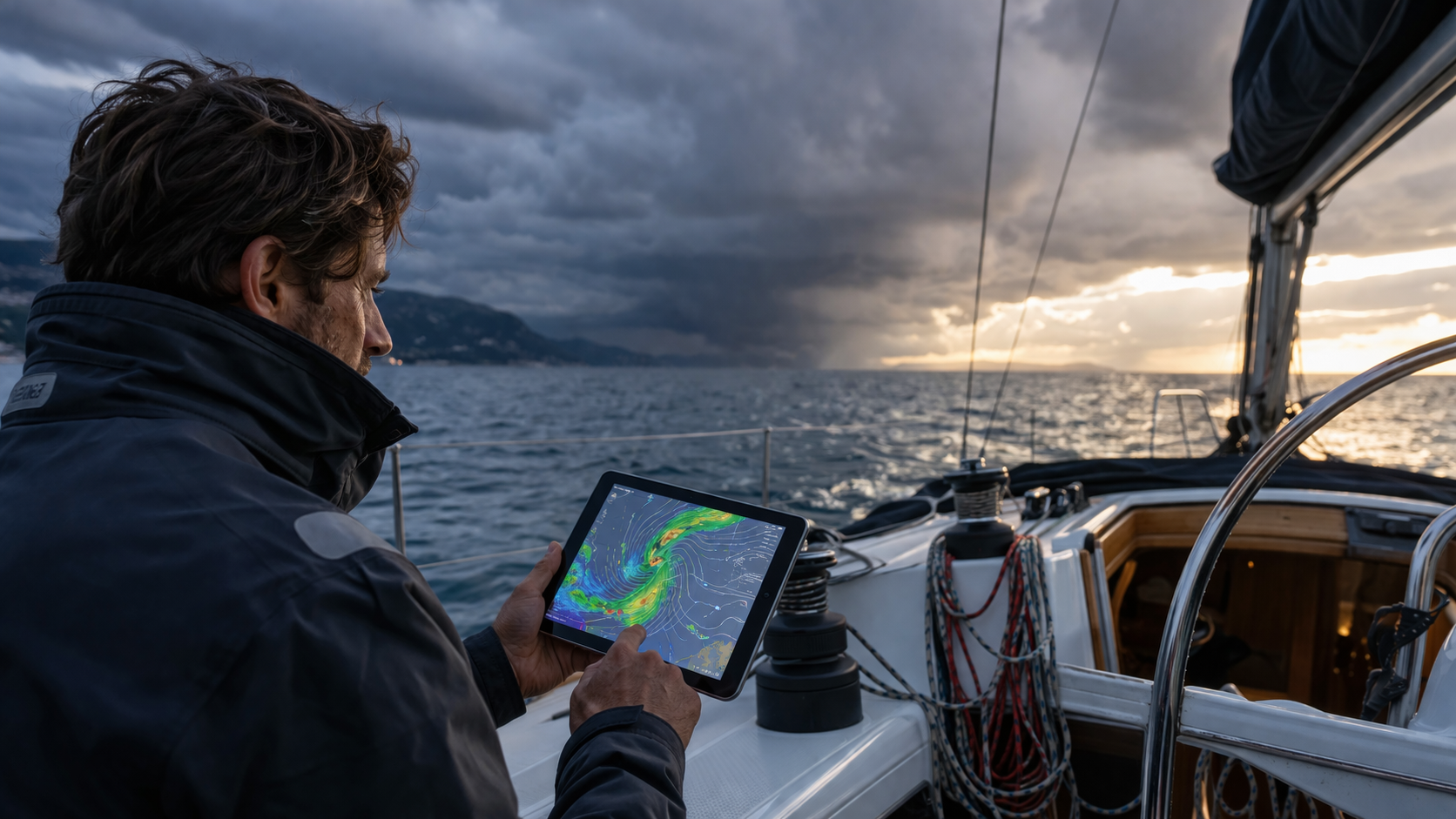 Lire une prévision météo marine : le guide du plaisancier