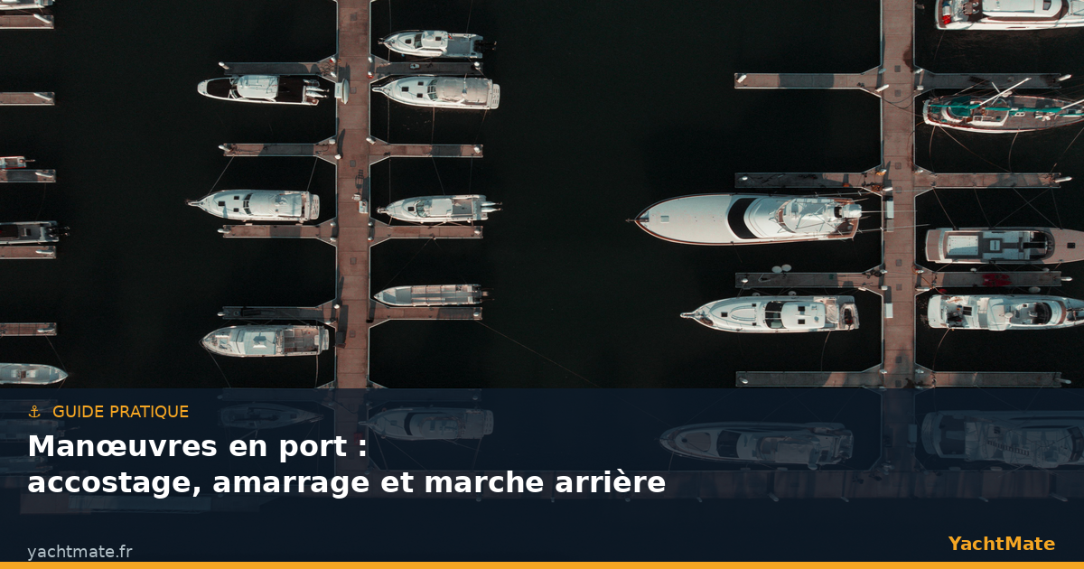 Maniobras en puerto atraque amarre