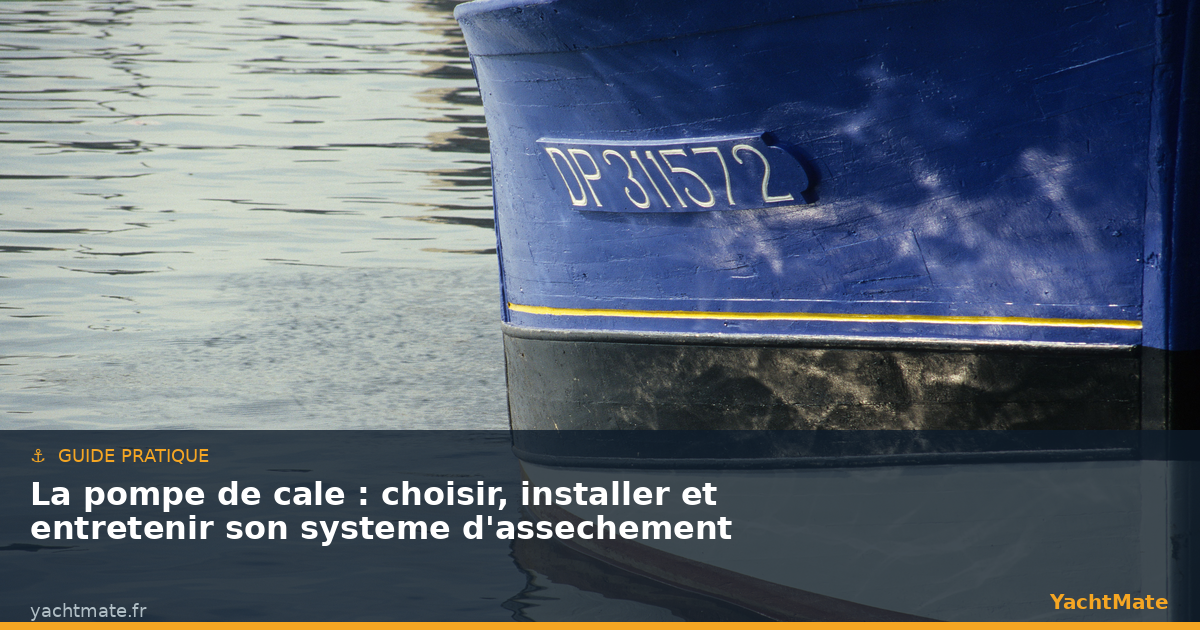 La bomba de achique: elegir, instalar y mantener tu sistema de achique